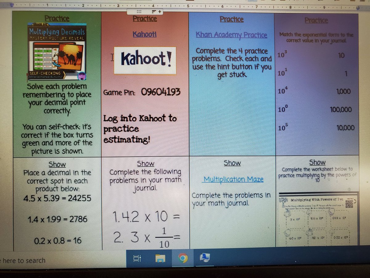 Mrs_Eyler's tweet photo. Loving this Playlist 5th grade created for students to practice unit 4 skills!
✅️student control over path &amp; pace
✅️data-driven
✅️self-check during practice 
So glad @Ms_FogleEL
@ClassroomHicks &amp; Mrs. Rodrigues are on board with blended! #FCPSVanguard #oneteamonegoal https://t.co/YjH8d2ujvw