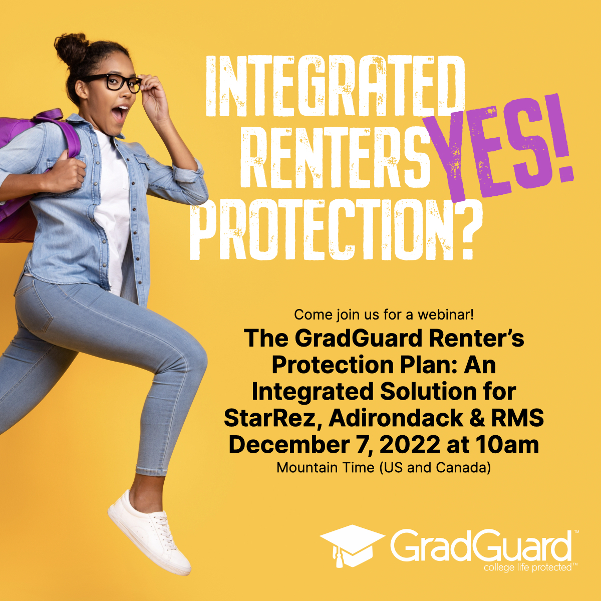 GradGuard's tweet photo. Join us next Wednesday for a great conversation with @StarRez on best practices we've learned along the way when it comes to protecting students and schools.
Register here: https://t.co/fbOhHv1cKo
#gradguard #starrez #rentersinsurance #acuho #urmia https://t.co/JVt1H1e5ls