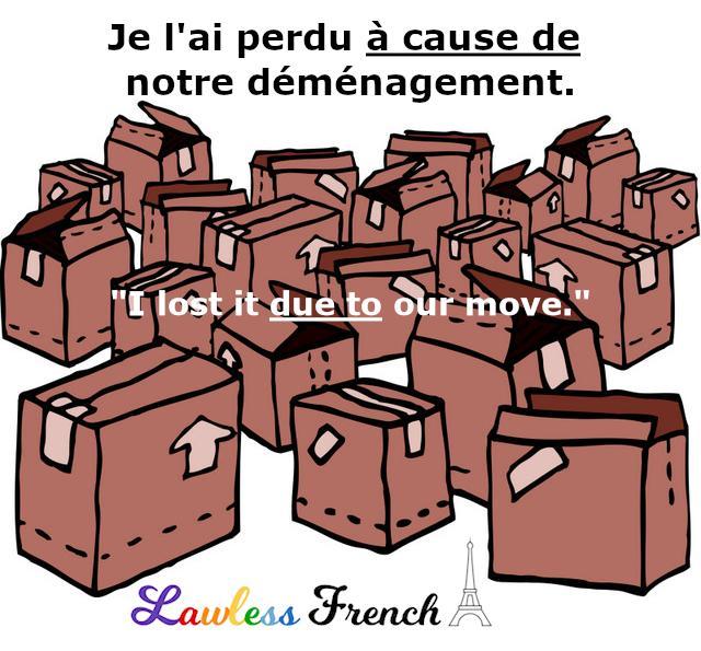 LawlessFrench's tweet photo. À cause de - Because of⠀⠀
⠀⠀
Read the lesson and examples and listen to the pronunciation at https://t.co/iFLm9IsBTx ⠀⠀
⠀⠀
#frenchexpression #learnfrench #fle #french #frenchexpressions #speakfrench #authenticfrench #frenchteacher #frenchlearner #frenchstudent # https://t.co/uS1Gg5jl6u