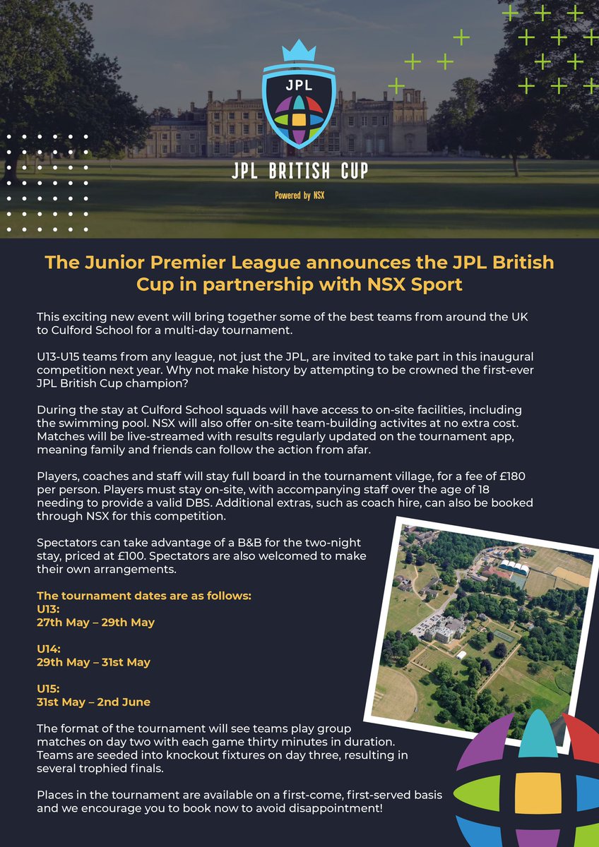 🏆⭐️Click here to register your interest! 

form.jotform.com/223272803304346

#JPLBritishCup