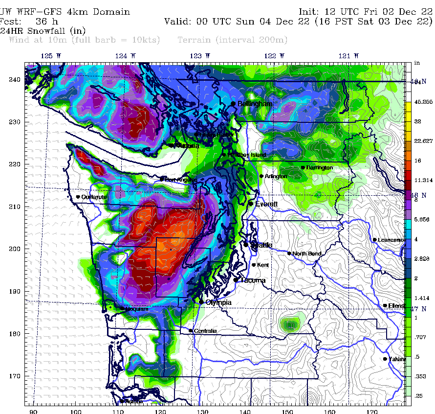 Nick Allard on Twitter: "Latest guidance similar to yesterday. Spotty ...