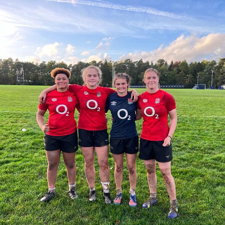 𝗦𝗲𝗹𝗲𝗰𝘁𝗲𝗱 𝗙𝗼𝗿 𝗘𝗻𝗴𝗹𝗮𝗻𝗱 𝗨𝟭𝟴 🏴󠁧󠁢󠁥󠁮󠁧󠁿

Congrats to <a href="/EalingHenley/">Ealing Trailfinders & Henley College</a> players Annabel Meta, Lauren Knowler, Sam Shiels and Lucy Finch on their selection in the England U18 squad for their upcoming internal match! 

#EalingTrailfindersWomen 🟢⚪️