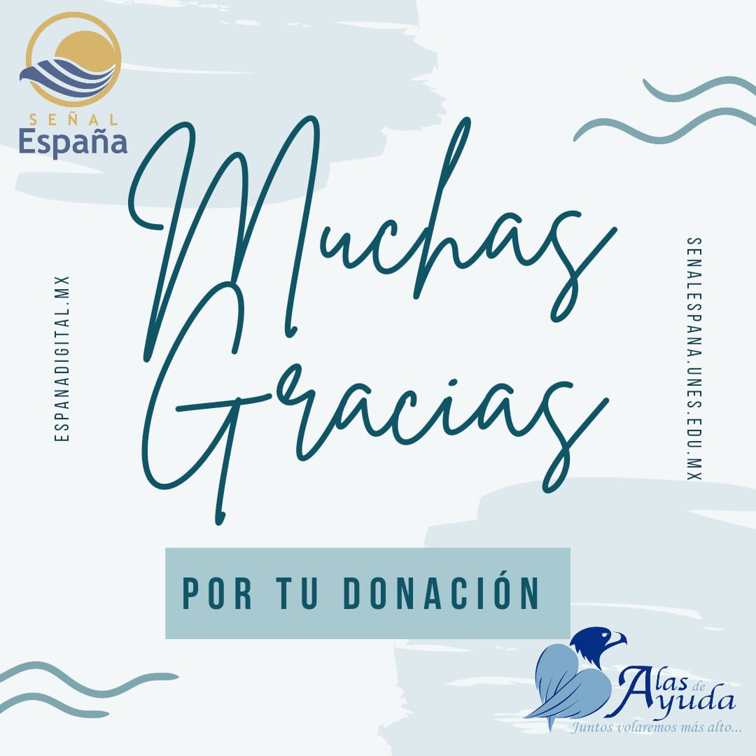 A todas las personas que #donaron, y que participaron en éste proyecto GRACIAS INFINITAS!