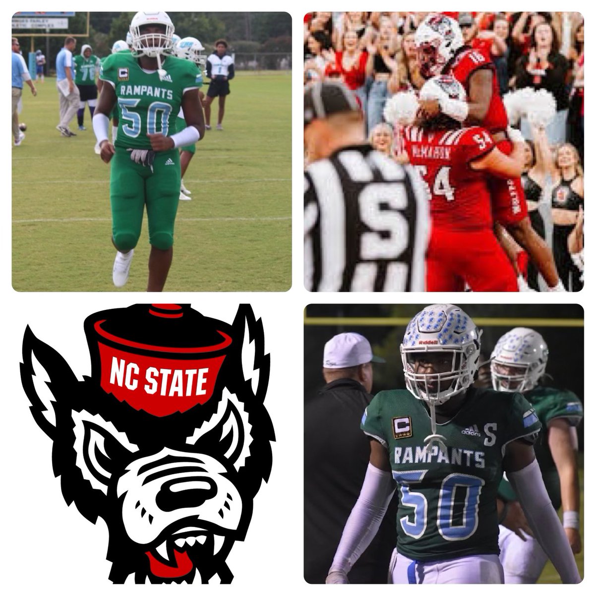 Ajani Farmer (@ajanif_23) on Twitter photo Blessed to have received a PWO offer from <a href="/PackFootball/">NC State Football</a> 🔴⚫️⚪️. Big thanks to <a href="/coachwiles/">Charley Wiles</a> for the opportunity!! 🐺🤘🏾#GoPack
<a href="/Williebecu86/">Will Bland</a> <a href="/CoachMatthews76/">Trashon Matthews</a> <a href="/JHRoseAthletics/">J.H. Rose Athletics</a> <a href="/jhrosefootball/">JH ROSE FOOTBALL</a> Blessed to have received a PWO offer from <a href="/PackFootball/">NC State Football</a> 🔴⚫️⚪️. Big thanks to <a href="/coachwiles/">Charley Wiles</a> for the opportunity!! 🐺🤘🏾#GoPack
<a href="/Williebecu86/">Will Bland</a> <a href="/CoachMatthews76/">Trashon Matthews</a> <a href="/JHRoseAthletics/">J.H. Rose Athletics</a> <a href="/jhrosefootball/">JH ROSE FOOTBALL</a>