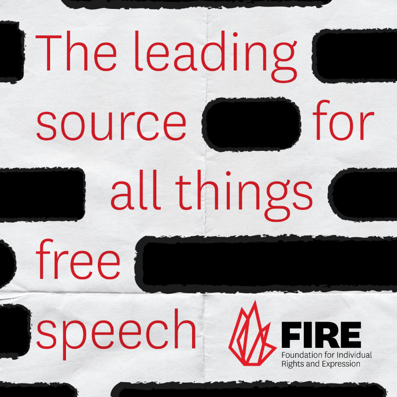 Are you passionate about free speech and individual liberty? Follow us on Twitter to stay up-to-date on the latest news and developments in the fight for free speech on college campuses and beyond.