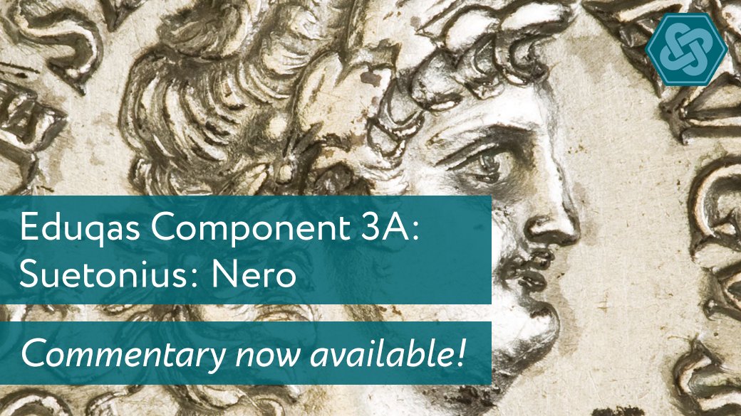 Caecilius_CLC's tweet photo. 📣 We've just published more free resources for @Eduqas Latin GCSE!

📚 You can find the complete notes and commentary
for Component 3A: Nero (2024 - 2025) at: https://t.co/W63Hlp7f0Z
(More Component 2 resources on the way, too!)

#ClassicsTeacher #ClassicsTwitter #Latin #GCSE https://t.co/V5TVS5D6a8