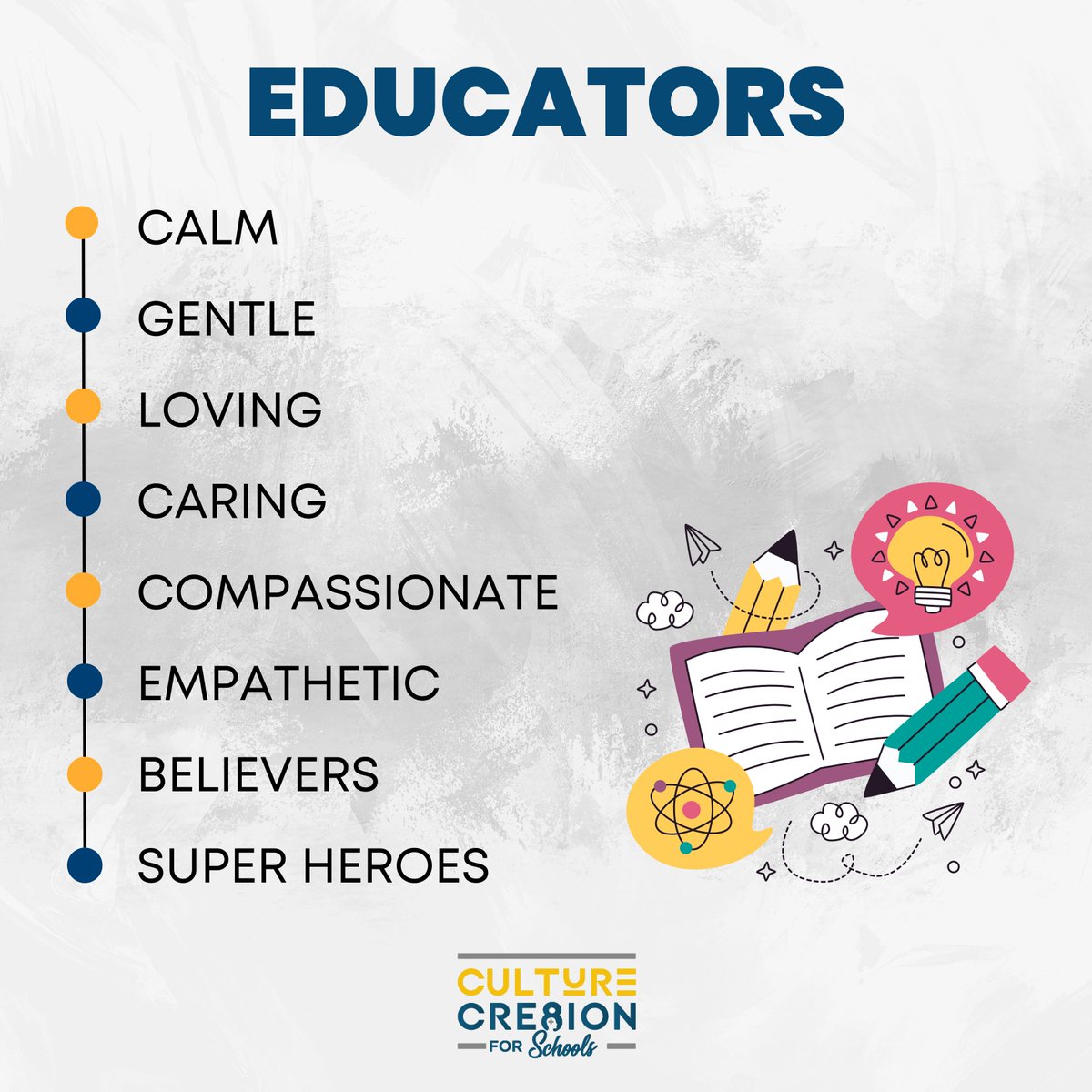 CultureCre8ion's tweet photo. Educators Begin with LOVE ❤️
.
.
.
#culturecre8ion #positiveculture #educator #love #teacher #education #educationisimportant #school #edtech #edtechteacher #edtechsociety #edtech4good #eddiespeaks #proudteacher #teachersofinstagram #teachersfollowteachers https://t.co/qwHQnId3HD