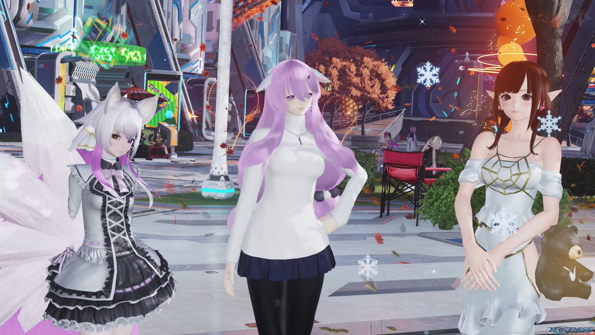 PSO2NGS_Sp8_Rin's tweet photo. さくらさん、ありがとうございます～☆
２枚目は、たまにはかっこよく決めたかったんですけど、逆に浮いてしまいました(+o+)
また、一緒に遊んでください～♪
＃メンテの日じゃないけどssを貼る
＃PSO2NGS https://t.co/njT8iYlvnS