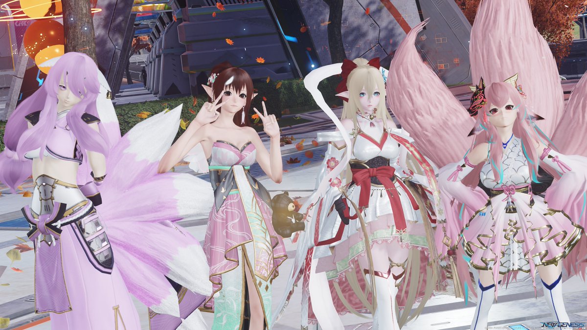 PSO2NGS_Sp8_Rin's tweet photo. さくらさん、ありがとうございます～☆
２枚目は、たまにはかっこよく決めたかったんですけど、逆に浮いてしまいました(+o+)
また、一緒に遊んでください～♪
＃メンテの日じゃないけどssを貼る
＃PSO2NGS https://t.co/njT8iYlvnS