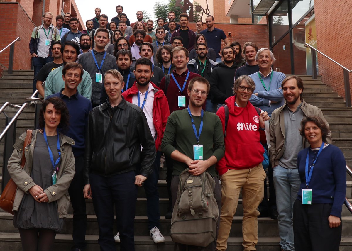 giulia_derosi's tweet photo. Lecture notes &amp; photos of 1st CAPS School are now online: https://t.co/lfr3f440tr. Thanks to the lecturers, organizers, people involved @ICFOnians, @la_UPC, @upvehu, participants &amp; my friend for the logo: https://t.co/fqHEQs40lg. Thanks for the many messages of congratulations❤️ https://t.co/ky0wHCGGzF