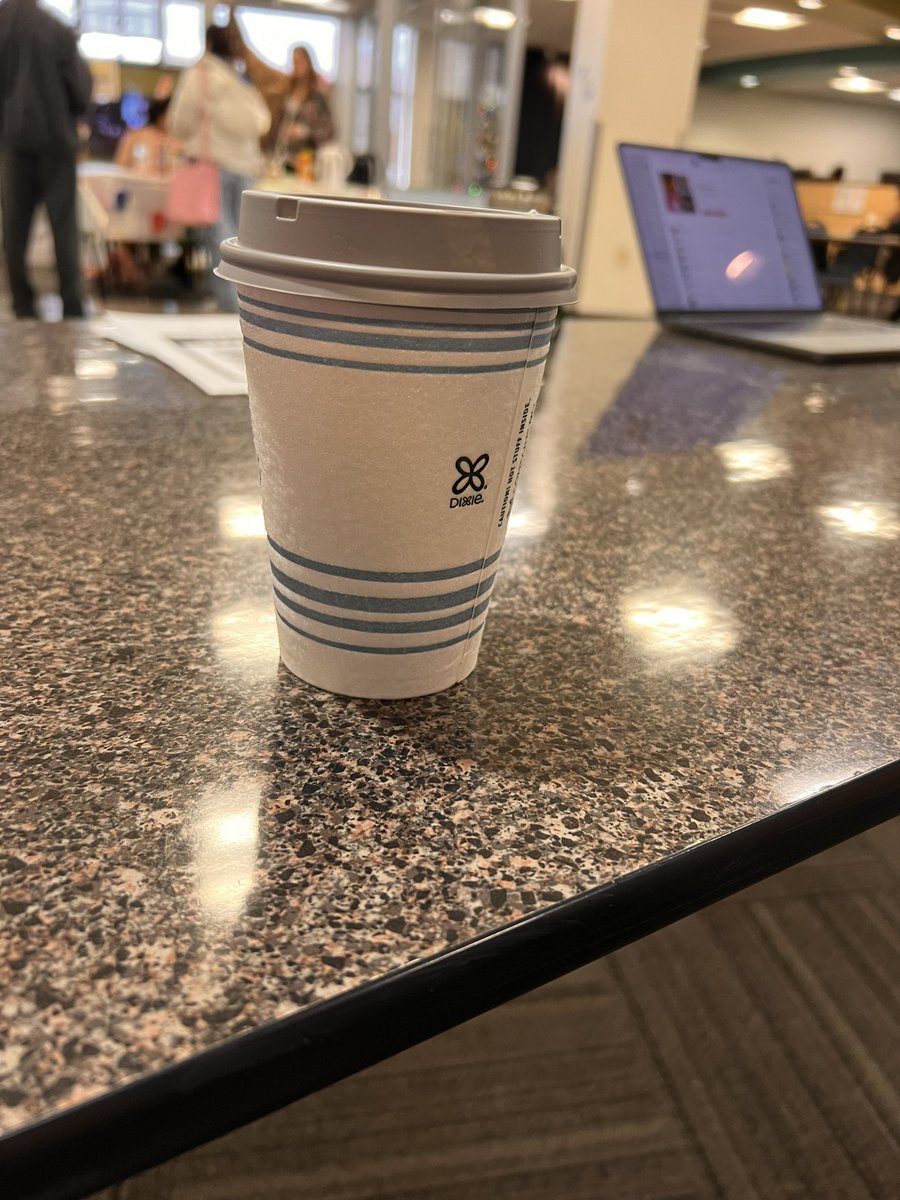 PR262anave's tweet photo. Stopped and got some hot chocolate from the Student Social Workers table today! Go get yours! #capfam #hotchocolate @Capital_U https://t.co/yrXAvJfAcm