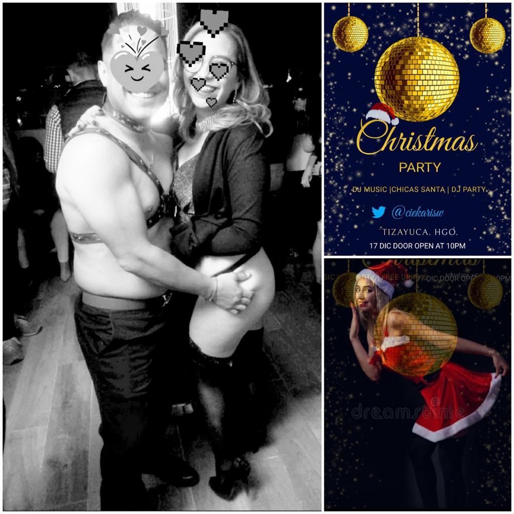 Sonygrand1's tweet photo. 🎅 Bienvenidos @ciekarsw 🤶

😈 #ChristmaswParty no se queden fuera para despedir el año de la mejor manera solo en #Sonyshouse 👉👌🔥

👩‍❤️‍👨Solo parejas y unicornios🦄
👉👌 2 playroom

#ChicasSanta
#Ultimafiestadelaño
#vamosapecar https://t.co/RisQX1JKv4