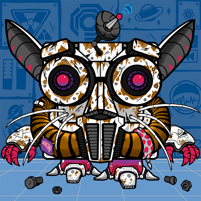 totemsnft's tweet photo. Had to show off another one of our Robot Totems 🤖

#NFT #NFTProject #NFTCommumity #JoinTheTribe https://t.co/fWyXoMo4qT