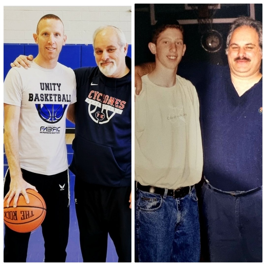 TamirGoodman's tweet photo. Years ago my coach taught me that basketball has the unique ability to unite people of different backgrounds. I'm excited to be back on the court today w/my coach as we prepare the gym for the #UnityClinic on Sunday which will bring together African American & Jewish HS players. https://t.co/QPGzsvGlYA