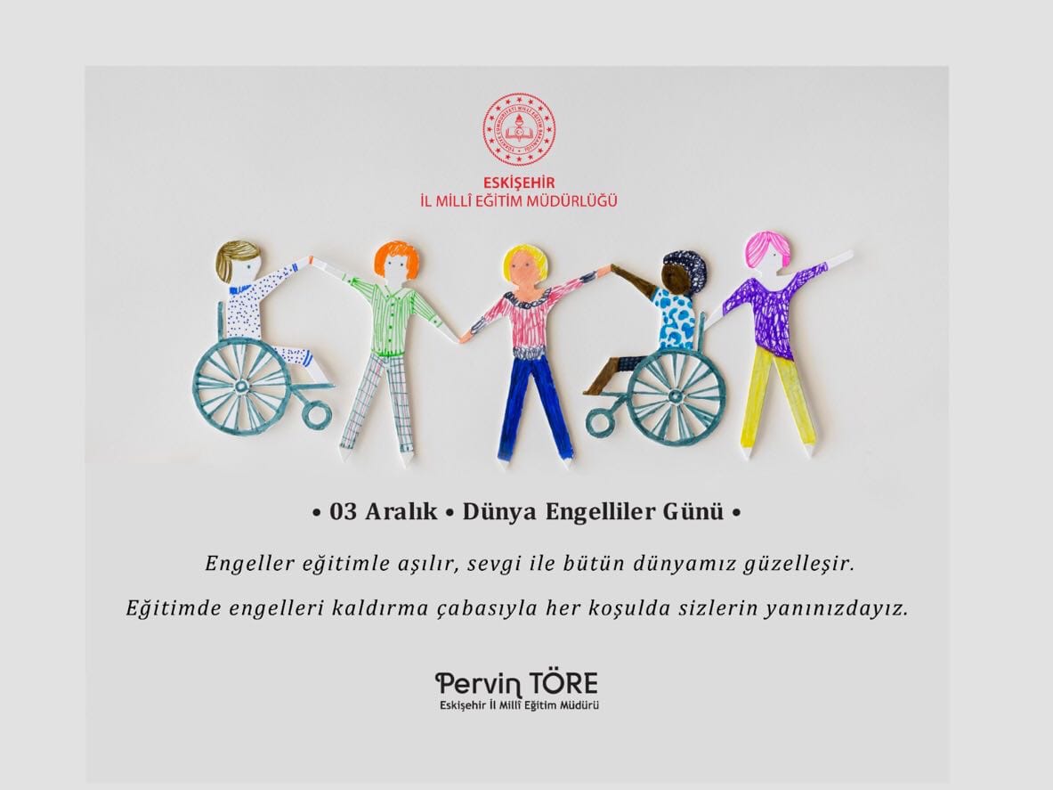 #EngelsizEskisehir
<a href="/EskisehirMem/">Eskişehir İl Milli Eğitim Müdürlüğü</a> <a href="/pervin_tore/">Pervin TÖRE</a>