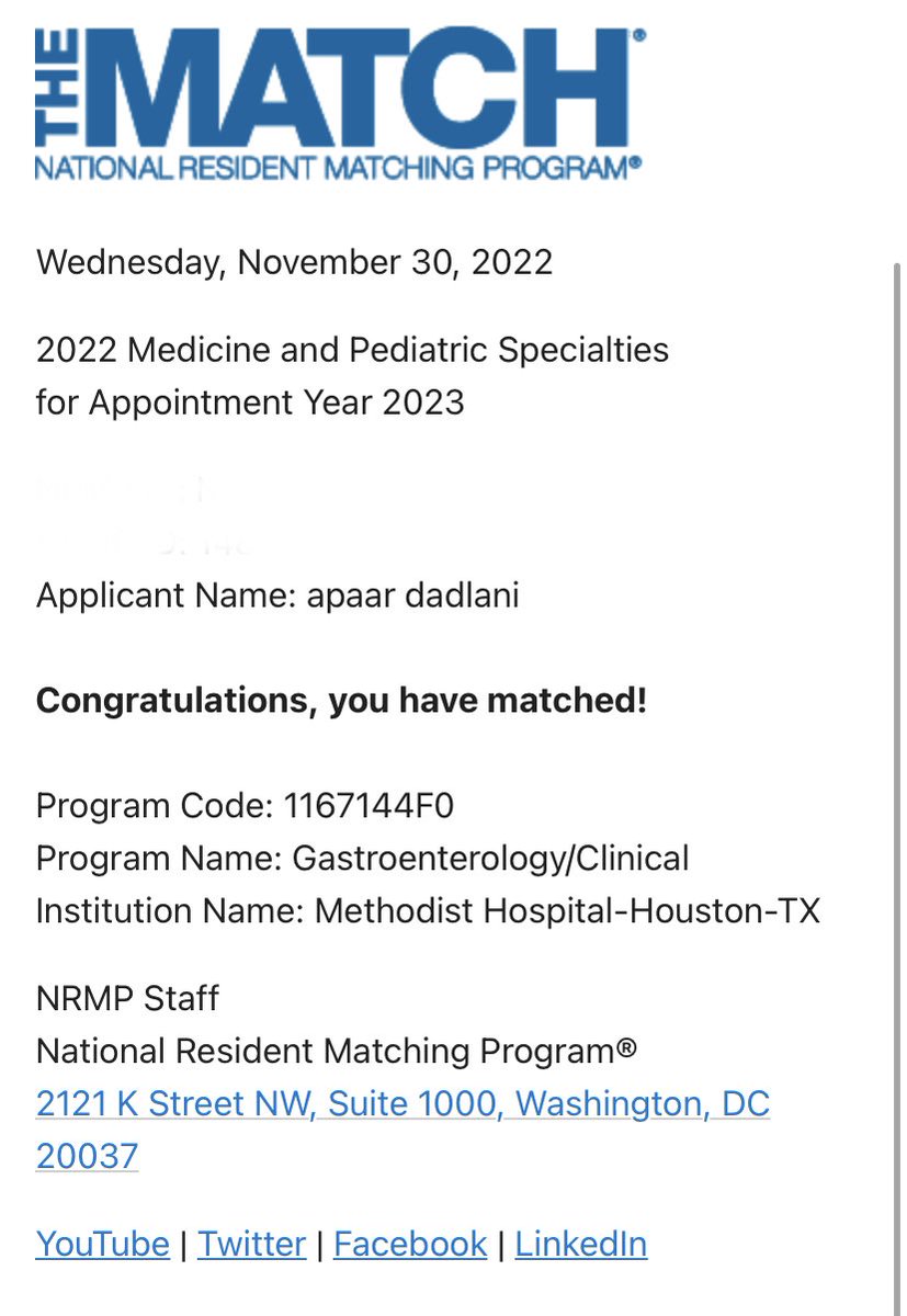 Apaar Dadlani (@apaardadlani) on Twitter photo Excited to announce that I will be staying for 3 more years in Houston for #GIfellowship <a href="/HMethodistMD/">Houston Methodist MD</a>! Thanks to all my mentors <a href="/UofLMedicine/">UofL Medicine</a>, <a href="/bcm_gihep/">BCM Gastroenterology</a> and many others, for making this dream come true! Excited to announce that I will be staying for 3 more years in Houston for #GIfellowship <a href="/HMethodistMD/">Houston Methodist MD</a>! Thanks to all my mentors <a href="/UofLMedicine/">UofL Medicine</a>, <a href="/bcm_gihep/">BCM Gastroenterology</a> and many others, for making this dream come true!