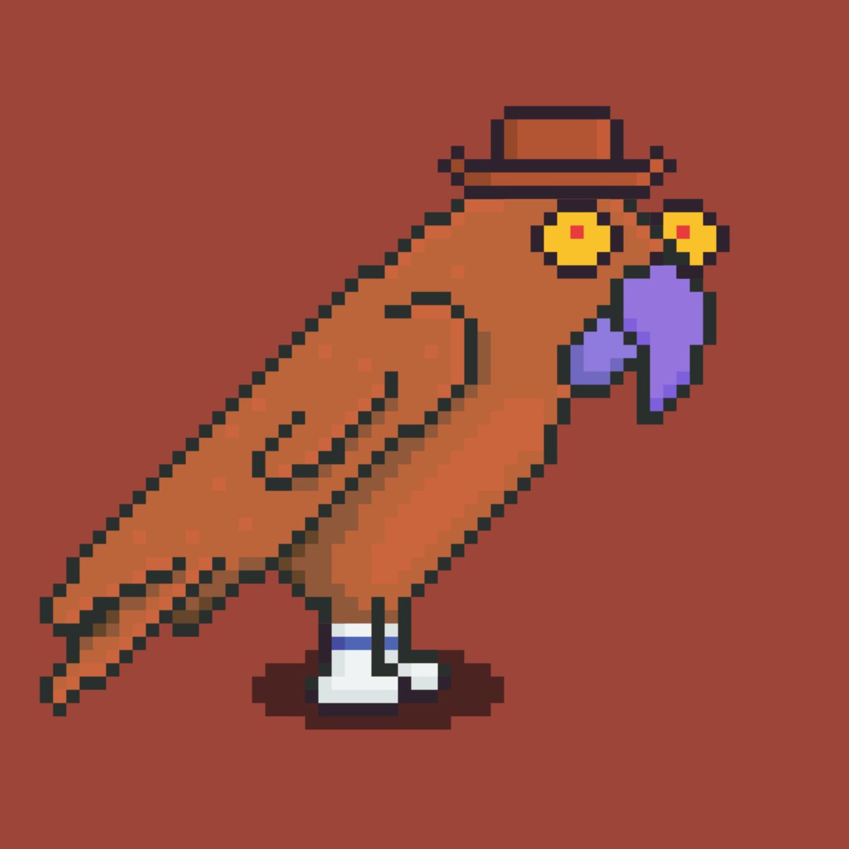 CoolbillStork's tweet photo. A little bird told me that this collection is gonna be rocketed  @CryptoParrotzz https://t.co/ox506RGEu3