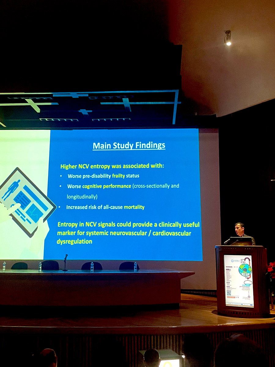 Frailty is not a diagnosis and it can be reversible. There are a lot of new ways to know this entity and @ProfOrtuno talked about all of them in the #CIG @GeriatriaINNSZ  😍😍