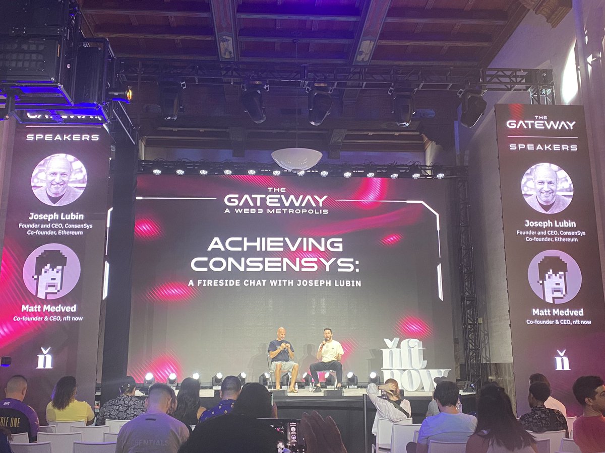 Achieving @ConsenSys with <a href="/ethereumJoseph/">Joseph Lubin</a> <a href="/mattmedved/">medved</a> Ce-Fi vs De-Fi