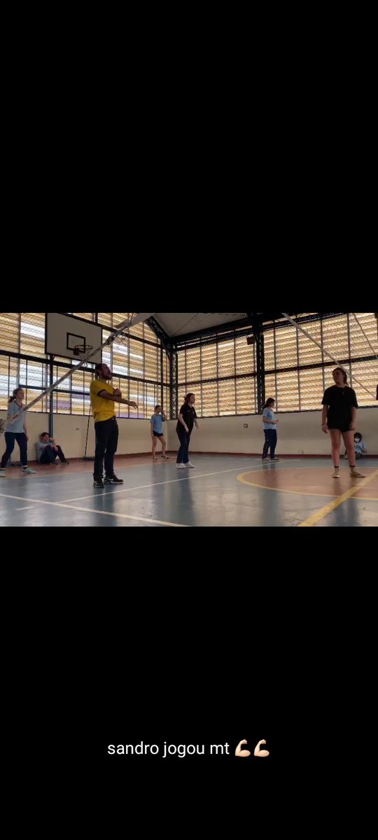 EU NUNCA FUI TRISTE, O SANDRO JOGOU VÔLEI 😭😭😭😭😭😭