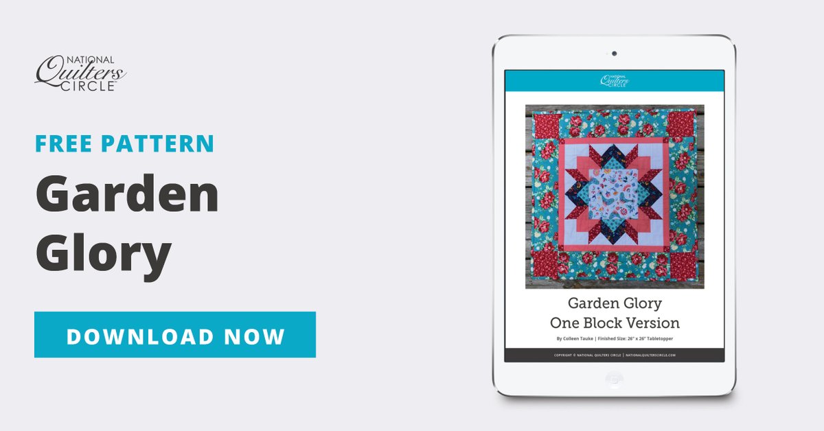 Download our free Garden Glory pattern to create the perfect summer table topper. Bring a bit of summer sun right to your table! ow.ly/rH2l50JX86P