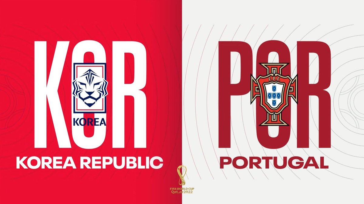 South Korea vs Portugal 02 December 2022