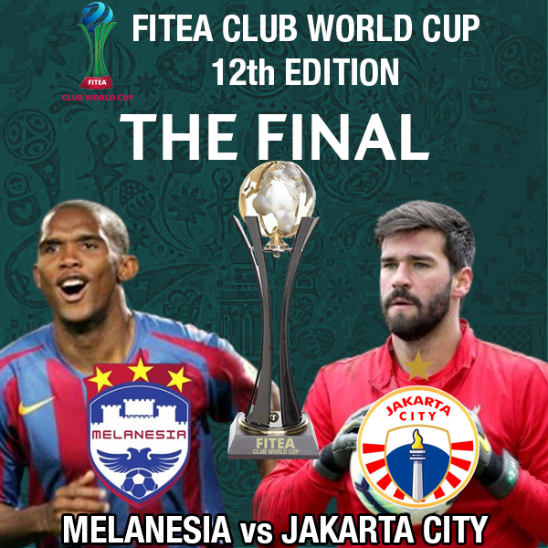 FITEA_Official's tweet photo. @JakartaCityFC @Melanesia_FC @KsPati_Fc @SerdaduAmpera @MMyfrend @LFC_T11 @Red_HawksFC_TE @Melwood____ @cplaceofficial @LigaTopEleven It's gonna be a big game for @Melanesia_FC as they will play on the final for the 1st time in their history.
So @JakartaCityFC will not let they're guard down.
The All @LigaTopEleven Final
@Melanesia_FC vs @JakartaCityFC
๐๐๐ง๐๐ "๐ ๐ฎ๐ธ๐ถ๐ป๐ด ๐๐ต๐ฒ ๐๐๐๐๐ฟ๐ฒ"
#FITEACWC https://t.co/eYuviyk1X8