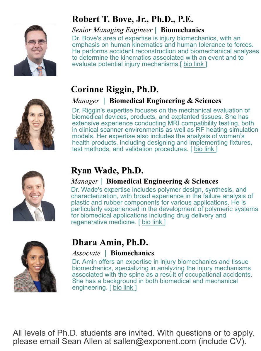 PennGABE (@penn_gabe) on Twitter photo GABE is teaming up with the Mechanical Engineering Graduate Association (MEGA) to host a panel and information session with employees from Exponent! Join us December 6th @ 6pm in Houston Hall 218. <a href="/pennbioeng/">Penn Bioengineering</a> <a href="/MEAM_Penn/">Mechanical Engineering and Applied Mechanics, Penn</a> <a href="/PennEngGrad/">PennEngineerGrad</a>
Register here: exponentrecruit.azurewebsites.net/Register/6309 GABE is teaming up with the Mechanical Engineering Graduate Association (MEGA) to host a panel and information session with employees from Exponent! Join us December 6th @ 6pm in Houston Hall 218. <a href="/pennbioeng/">Penn Bioengineering</a> <a href="/MEAM_Penn/">Mechanical Engineering and Applied Mechanics, Penn</a> <a href="/PennEngGrad/">PennEngineerGrad</a>
Register here: exponentrecruit.azurewebsites.net/Register/6309