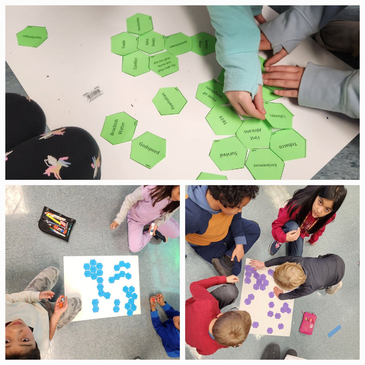 steelergal703's tweet image. Critical thinkers, collaborators, communicators #POGPOL Students use all the things in hexagonal thinking to complete some #historicalthinking and in #makingthinkingvisable @DranesvilleD