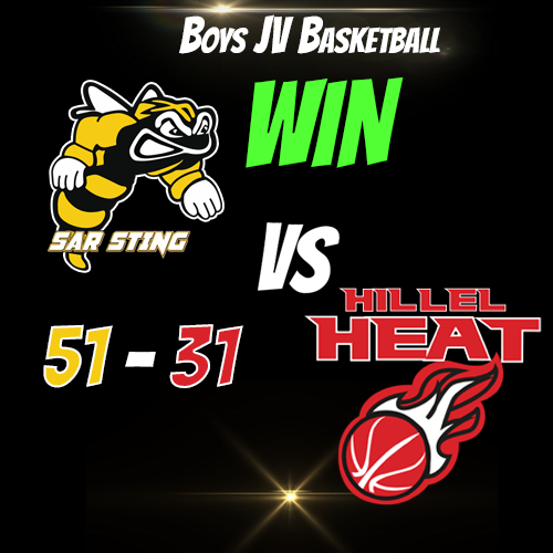 An action packed night of games last night, TABC continues it's streak defeating our varsity boys Floor Hockey team. On the basketball court the JV Boys won against Hillel... What A Night At The Hive.. Let's Go Sting! #stingsports