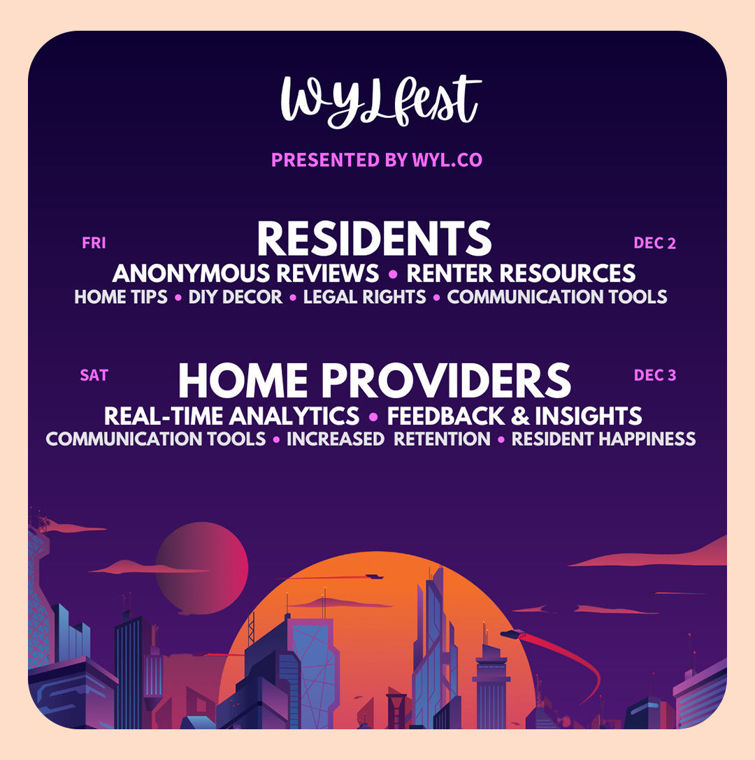 Venue: Your Home
Audience: Your Neighbors
Set List: Songs to build the world’s most trusted rental community to