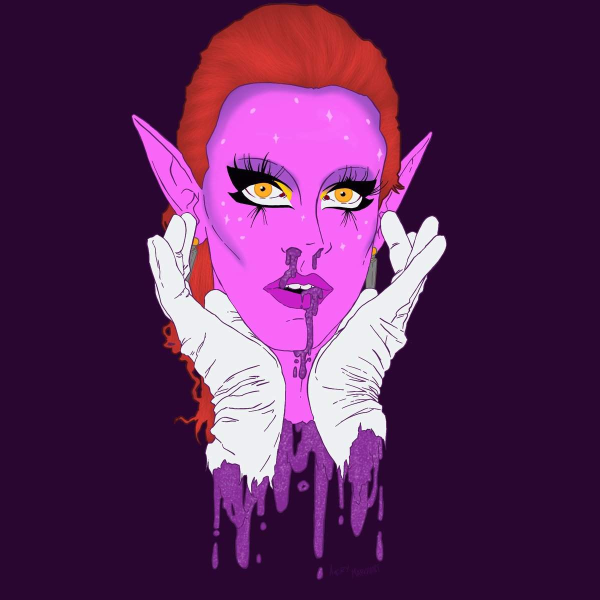 Ah rats I’m still around arent I? 2 commissions I finished yesterday that finally got my ass back in the saddle