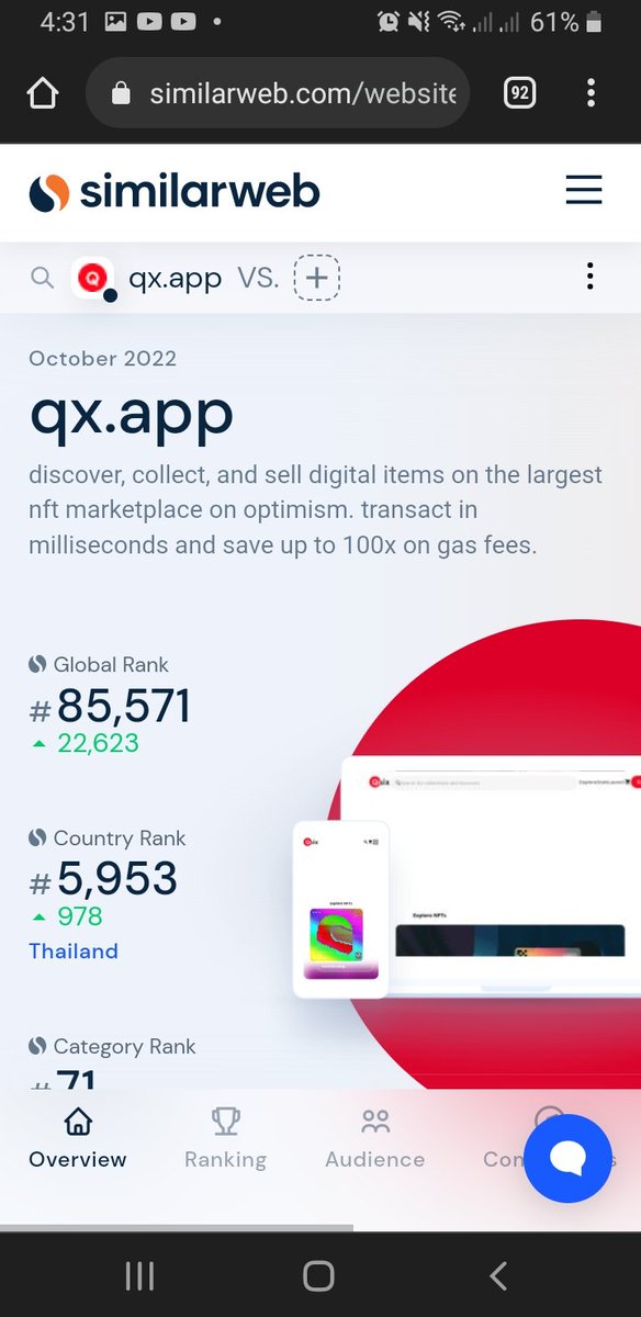 GandropOfficial's tweet photo. ⛅GM.

Quick marketing data about @qx_app that could be useful for future native marketplace builders. https://t.co/kcH6GPwXss
