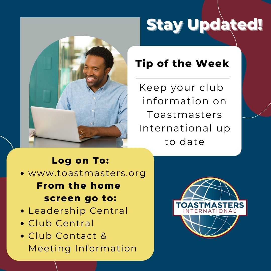 District 123 Toastmasters tweet media