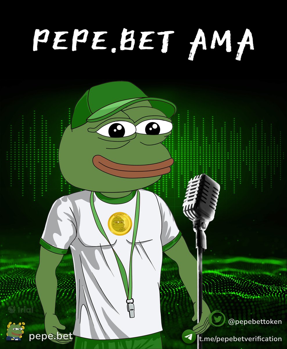 pepe_casino's tweet photo. 🚨 Don't forget to join our AMA tomorrow 03 December at 3pm GMT 📅

⏰Is your alarm clock ready ?

Cause we have a lot to share with you guys ! 👀

And we are proud to announce that our partner @crypto_bitlord7 will also join us🔥

Join our telegram here👇
https://t.co/UAfB8ckVPg https://t.co/6nXukweMTZ