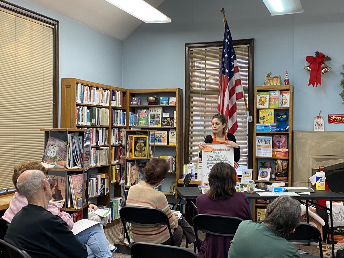 Feeding Westchester and Smart Shopping Tips @ the Crestwood Branch ⁦@yonkerslibrary⁩ ⁦@WJCSWestchester⁩ ⁦@CityofYonkers⁩