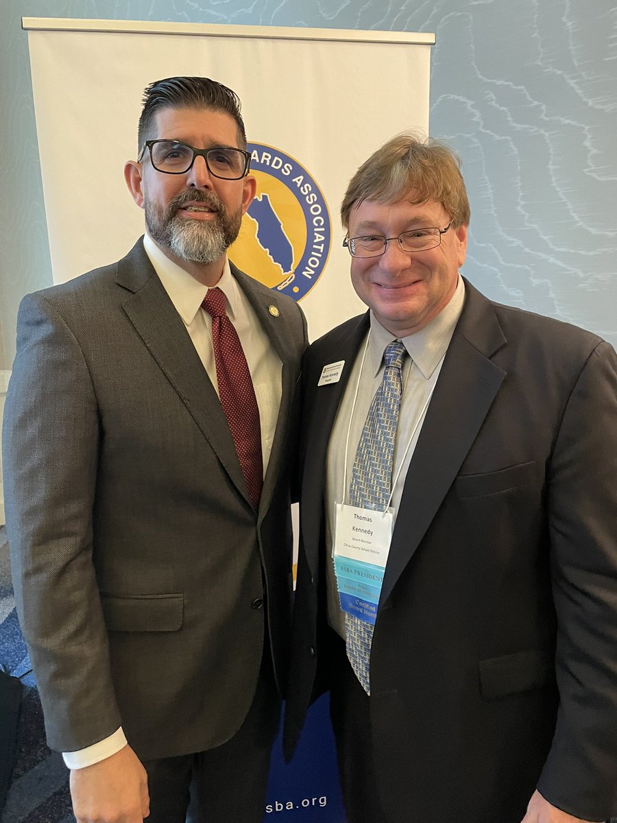 Thomas Kennedy (@thomaskennedyfl) on Twitter photo Thank you <a href="/EducationFL/">Florida Department of Education</a> Commissioner @SenMannyDiazJr for once again making the time to come to the <a href="/FLSchoolBoards/">FLSchoolBoardsAssoc</a> Annual join conference to meet and speak with school board members and superintendents. Thank you <a href="/EducationFL/">Florida Department of Education</a> Commissioner @SenMannyDiazJr for once again making the time to come to the <a href="/FLSchoolBoards/">FLSchoolBoardsAssoc</a> Annual join conference to meet and speak with school board members and superintendents.