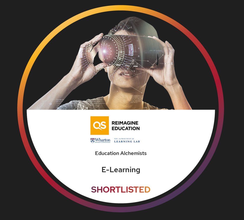 drlisataylor's tweet image. Proud @gillysalmon Education Alchemists &amp;amp; I have been selected as finalists for the @QSCorporate Wharton-QS Reimagine Education E-Learning Award for the Peer Enhanced e-Placement #PEEPModel tough competition but🤞@UEA_Health @UEACareers  
@S_J_Norton @BeverleyHarden @Moja_Sophie