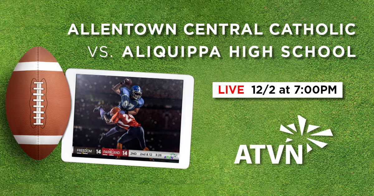 astoundconnects's tweet photo. #LehighValley - Don't miss @QuipAthletics vs. @ACCHS_Athletics in the PIAA semifinal LIVE at 7pm on #ATVN! #PIAAFootball π https://t.co/gIXH8u8Ata https://t.co/KNvvqE0f8L