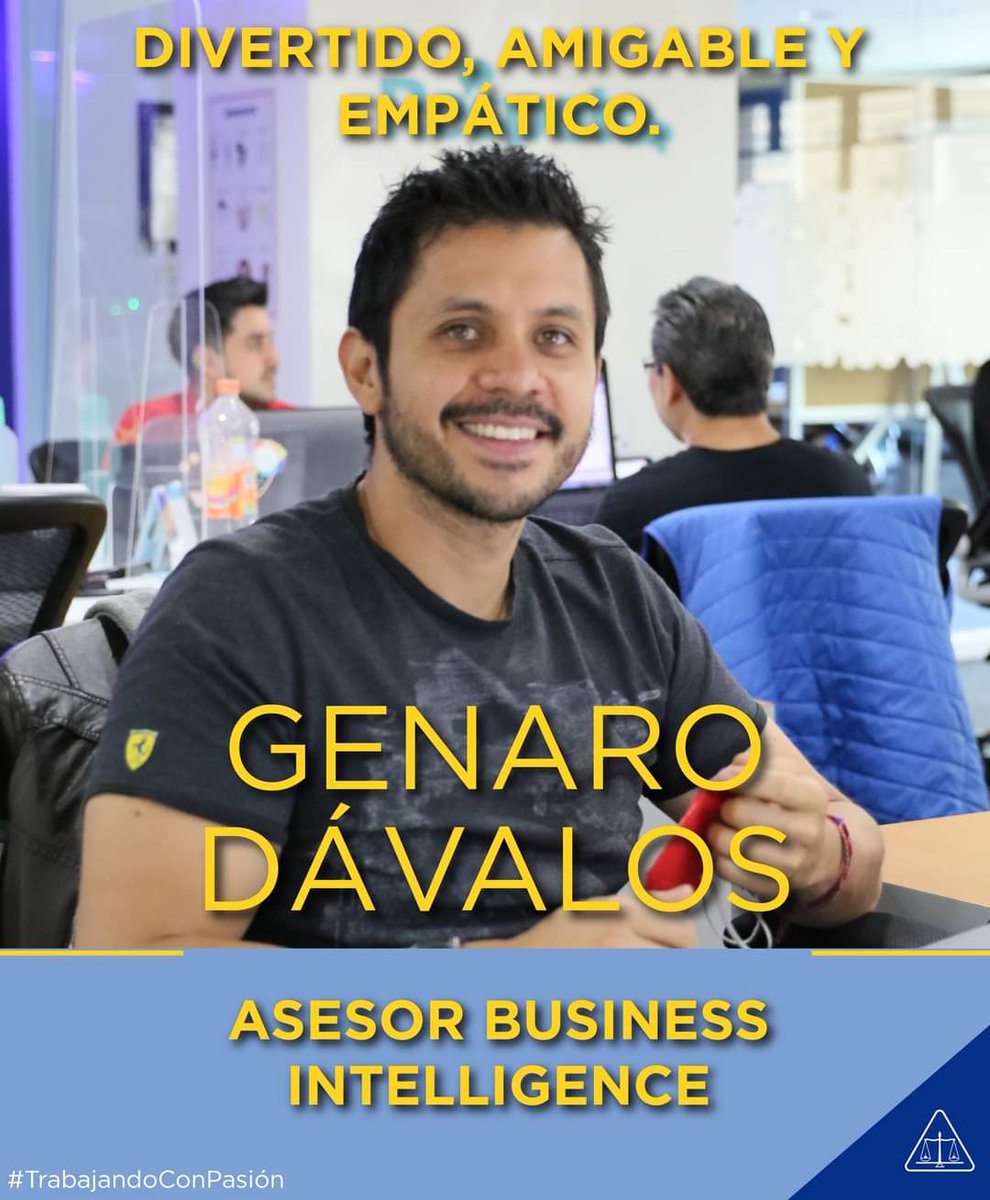 CAAAREM's tweet photo. CAAAREM es una familia de más de 135 profesionales que trabajan con pasión. Hoy queremos presentarte a Genaro Dávalos.
#TuTalento
#TrabajandoConPasión https://t.co/Jm886rqPDO