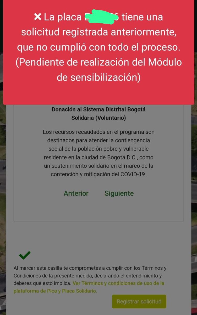 Tarkinomusica's tweet photo. @SectorMovilidad señores me podrían ayudar,no puedo realizar el pago de pico y placa solidario porque me aparece esta mensaje ,que debo hacer ?ya hice el curso de sensibilización completo https://t.co/YVDsBqxlni