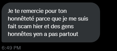 NOK_sell's tweet photo. (je ne lui ai pas vendu car ce qu'il voulait faire aller pas marcher) https://t.co/o6SUI8J9D0