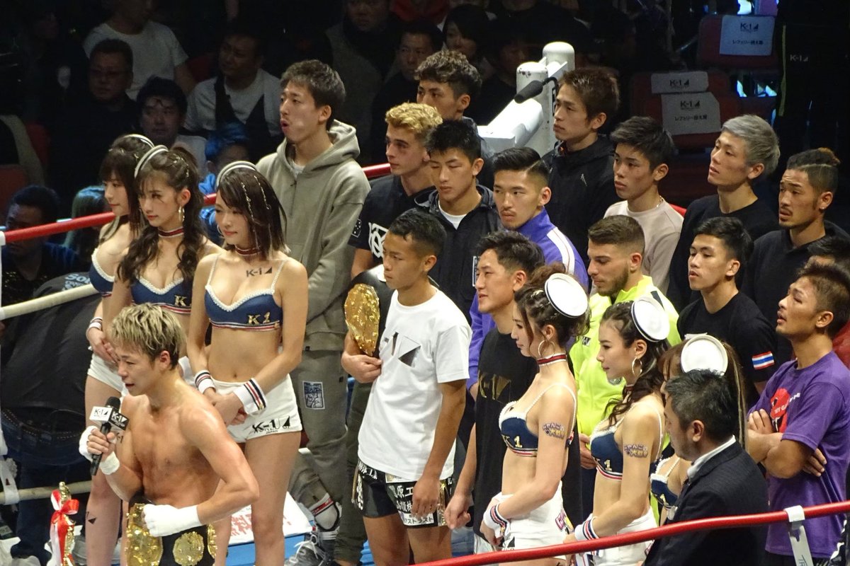 shn2och's tweet photo. K-1 大阪大会 このリングに再び！

#k1wgp  #K1NEXT https://t.co/ohTj3a1He1