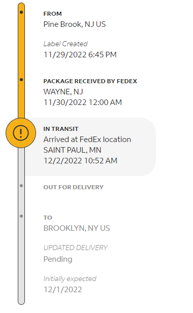 BernholzJ's tweet photo. @FedExHelp Great job on the delivery of my medications....and I thought the USPS was bad.  Can you get me some help with this please? https://t.co/VVFOvyivsC