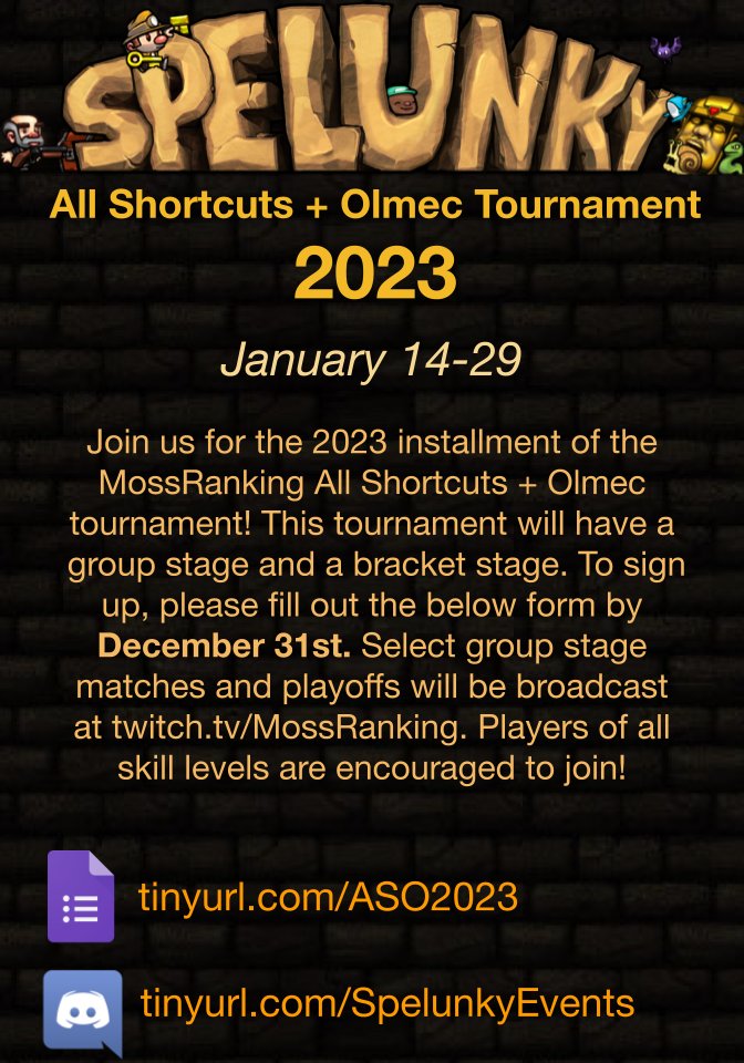 MossRanking on Twitter "Join us throughout January 2023 for an All