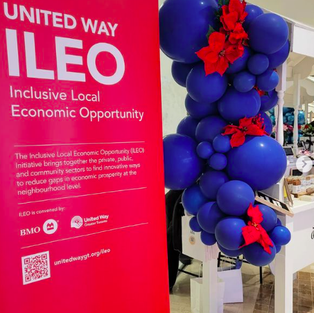MyTOFD's tweet photo. Last day to stop by the ILEO holiday market in @FirstCanadianPl! Shop local apparel, accessories, goods and more. #ExploreTOFD https://t.co/nuDXl75g4c