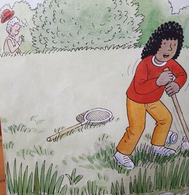 What’s going on in the background of this Biff, Chip and Kipper book?