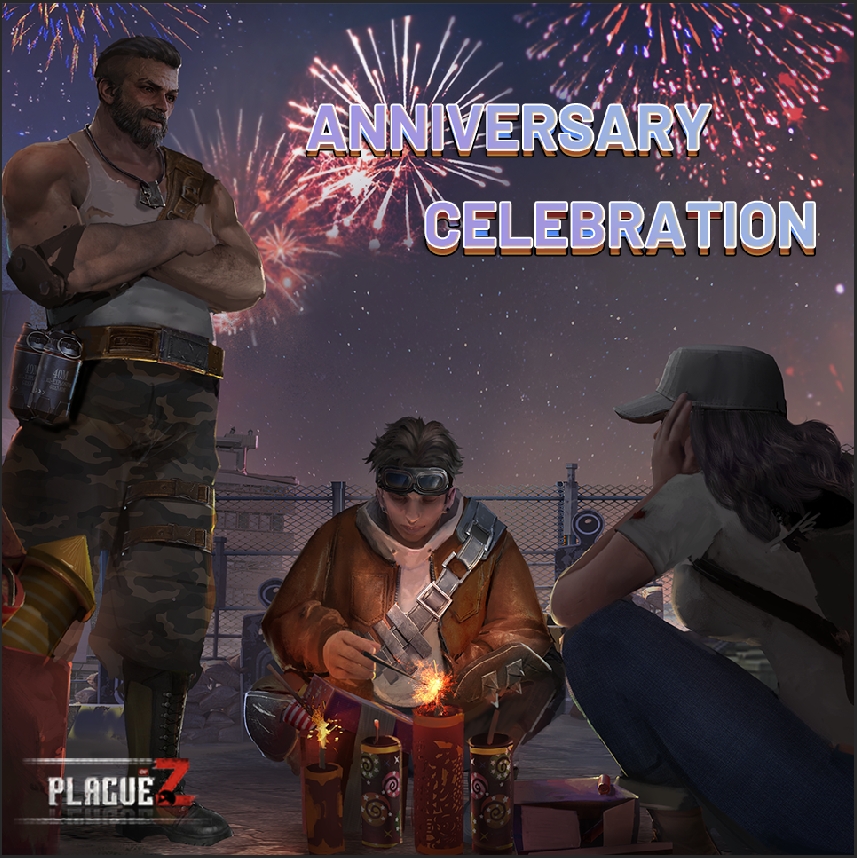 PlagueofZ's tweet photo. 🎊It's been 2 years since #PoZ was released.🎊
Thank you for your continuous support and companionship. 🥰
Enjoy the #Anniversary Celebration! 🥳 https://t.co/j4ESYkaAbw