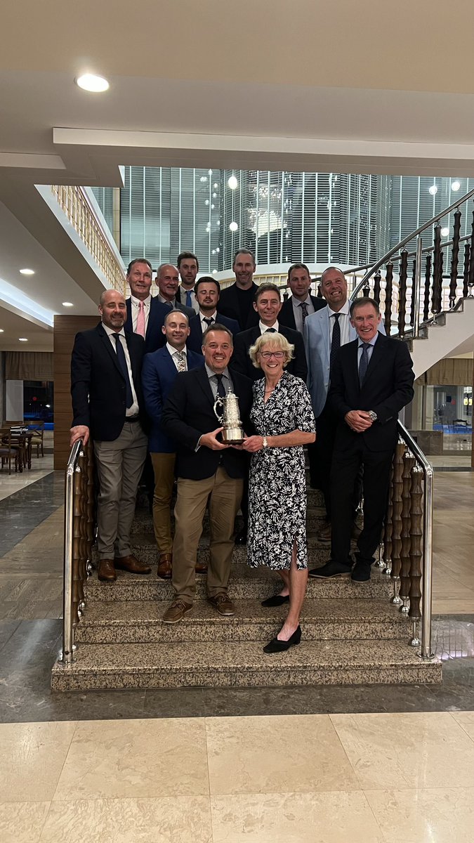 Smiles all round for my wonderful <a href="/ThePGA/">The PGA</a> colleagues at the <a href="/SireneHotels/">Sirene Hotels</a> final farewell dinner of my year as PGA Captain. As I mentioned in my speech the support from the Association has been truly humbling. I will miss my Turkish delight but hope to be back.