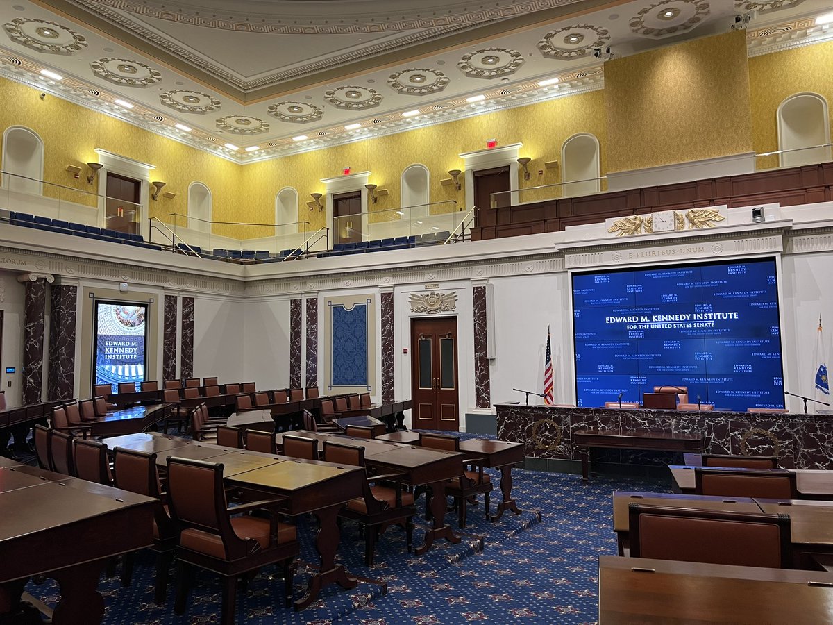 NHWomensFndn's tweet photo. “When you shatter a glass ceiling, it sounds great, but it’s your head that bleeds. You open the way for others, but you have to take care of yourself.”
An important reminder for policymakers and changemakers from @DARollins at #NEWPC22 at @EMKInstitute https://t.co/w4mXAgiY96